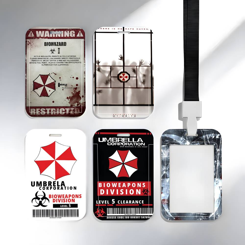 Board Game Resident Evil - Tempat Kartu Lanyard Game R-Resident E-Evil