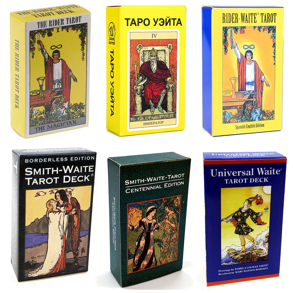 Board Game Quantum - Kartu Tarot Rider Waite Ramalan untuk