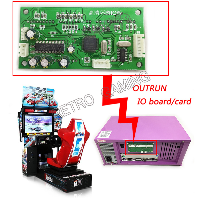 Board Game Io - IO Board/Kemudi Driver Motor untuk Arcade