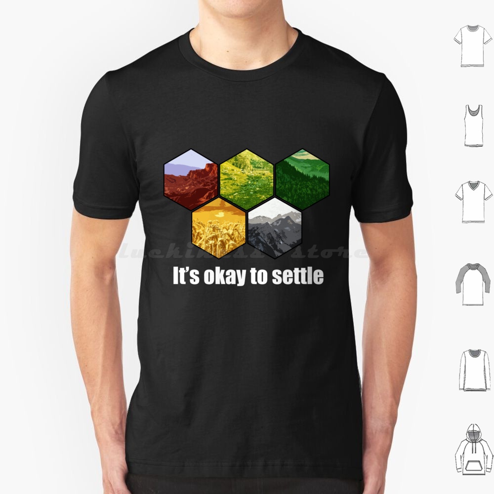 Board Game Catan - Kaos Katun Pria Wanita _ S