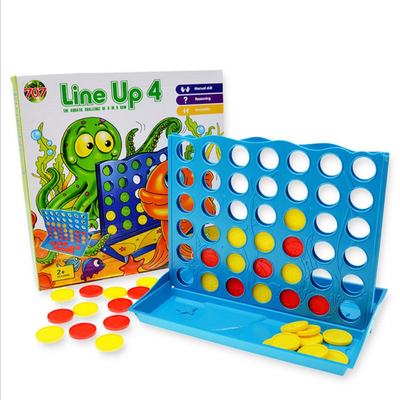 Board Game Word - Permainan Papan Empat-dalam-Satu 3D untuk Anak-Anak,