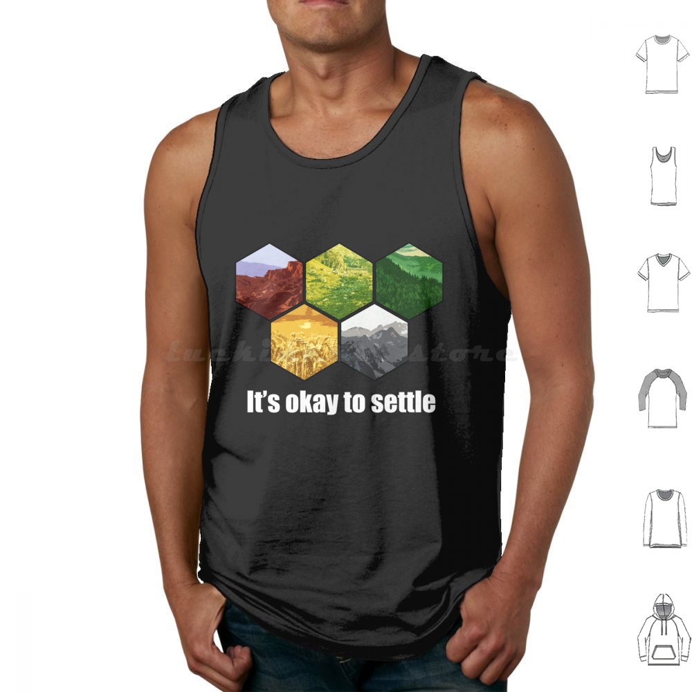 Board Game Catan - Tidak apa-apa untuk memakai tank top,