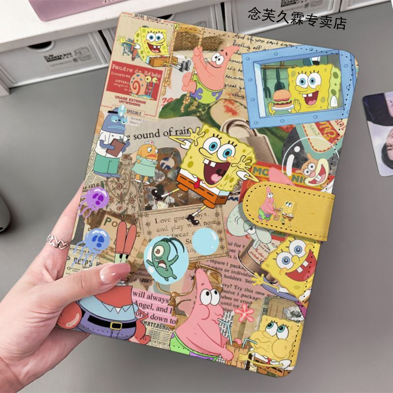 Board Game Book - Album Foto Kulit PU SpongeBob SquarePants