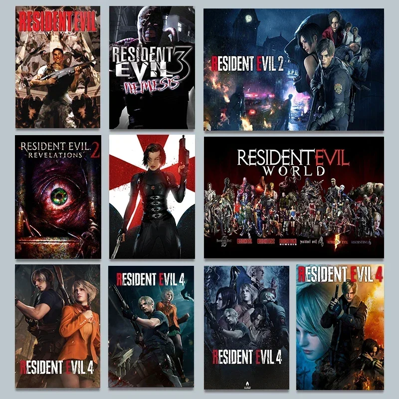 Board Game Resident Evil - Klasik panas Video Game Resident-Evil 2