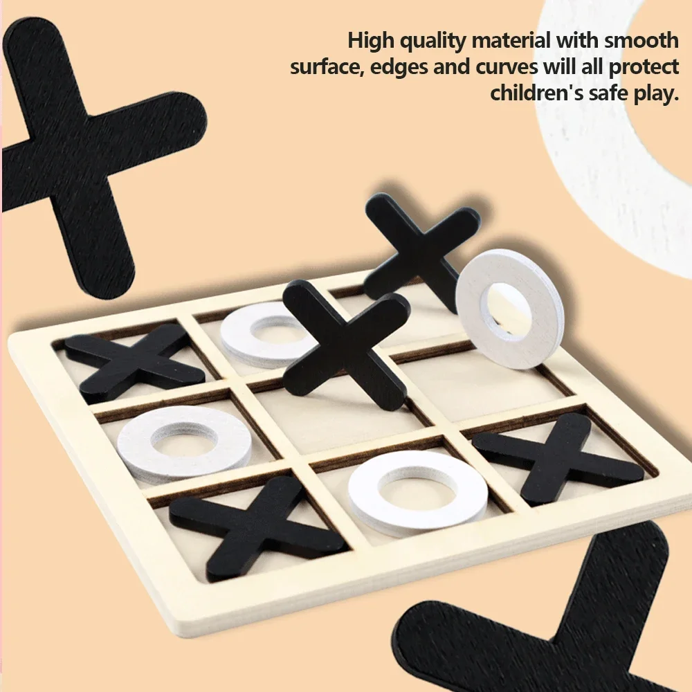 Kayu XO Tic Tac Toe Game Mini  - Board Game Word ulasan dan harga