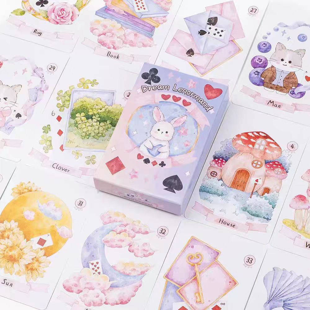 Kartu Oracle Dream Lenormand 4 - Board Game Quantum ulasan dan harga
