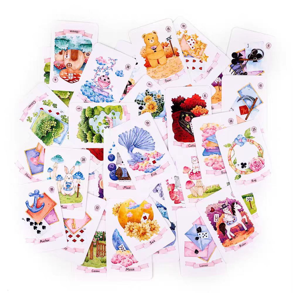 Kartu Oracle Dream Lenormand 4 - Board Game Quantum ulasan dan harga