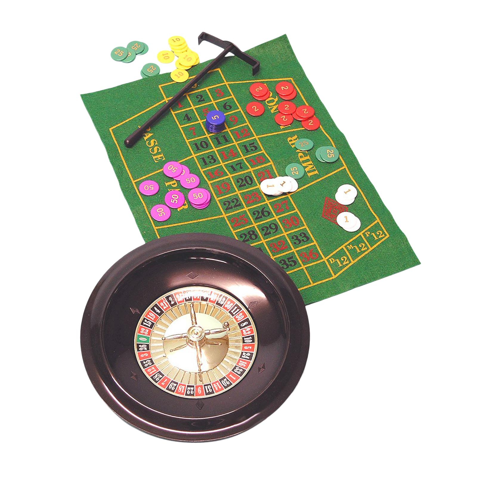Roda Roulette 10 Inci dengan 1 - Board Game Maker ulasan dan harga