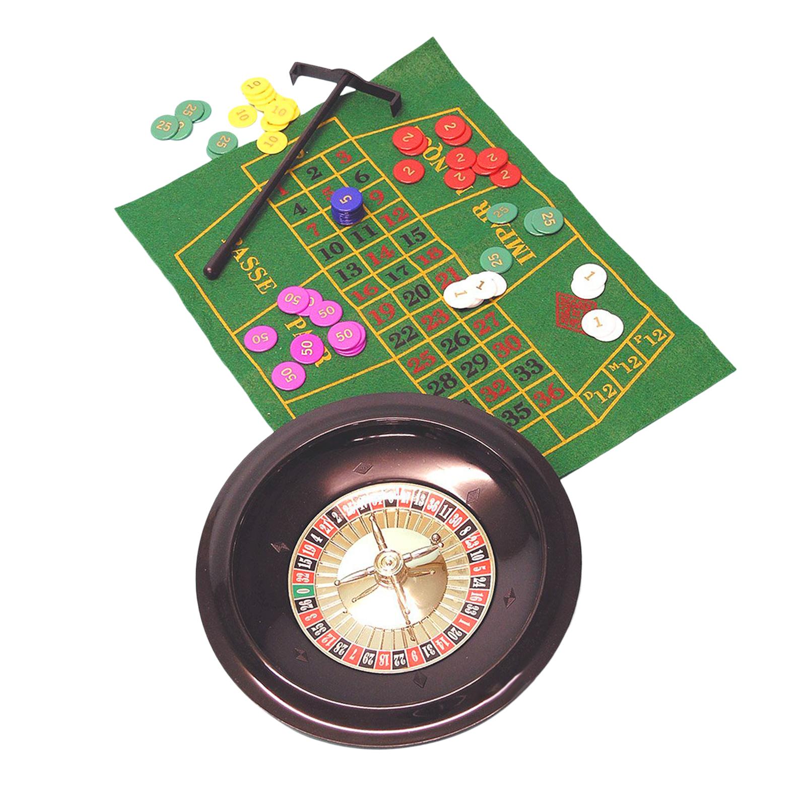 Roda Roulette 10 Inci dengan 1 - Board Game Maker ulasan dan harga