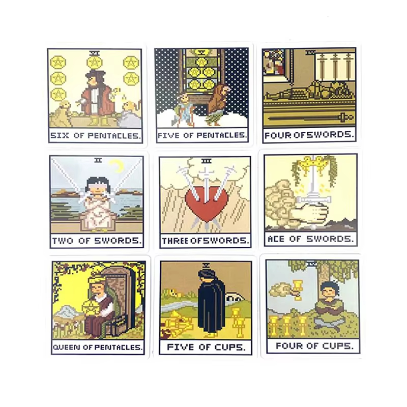 Kartu Tarot Fantasi 8 Bit, Ram - Board Game Quantum ulasan dan harga