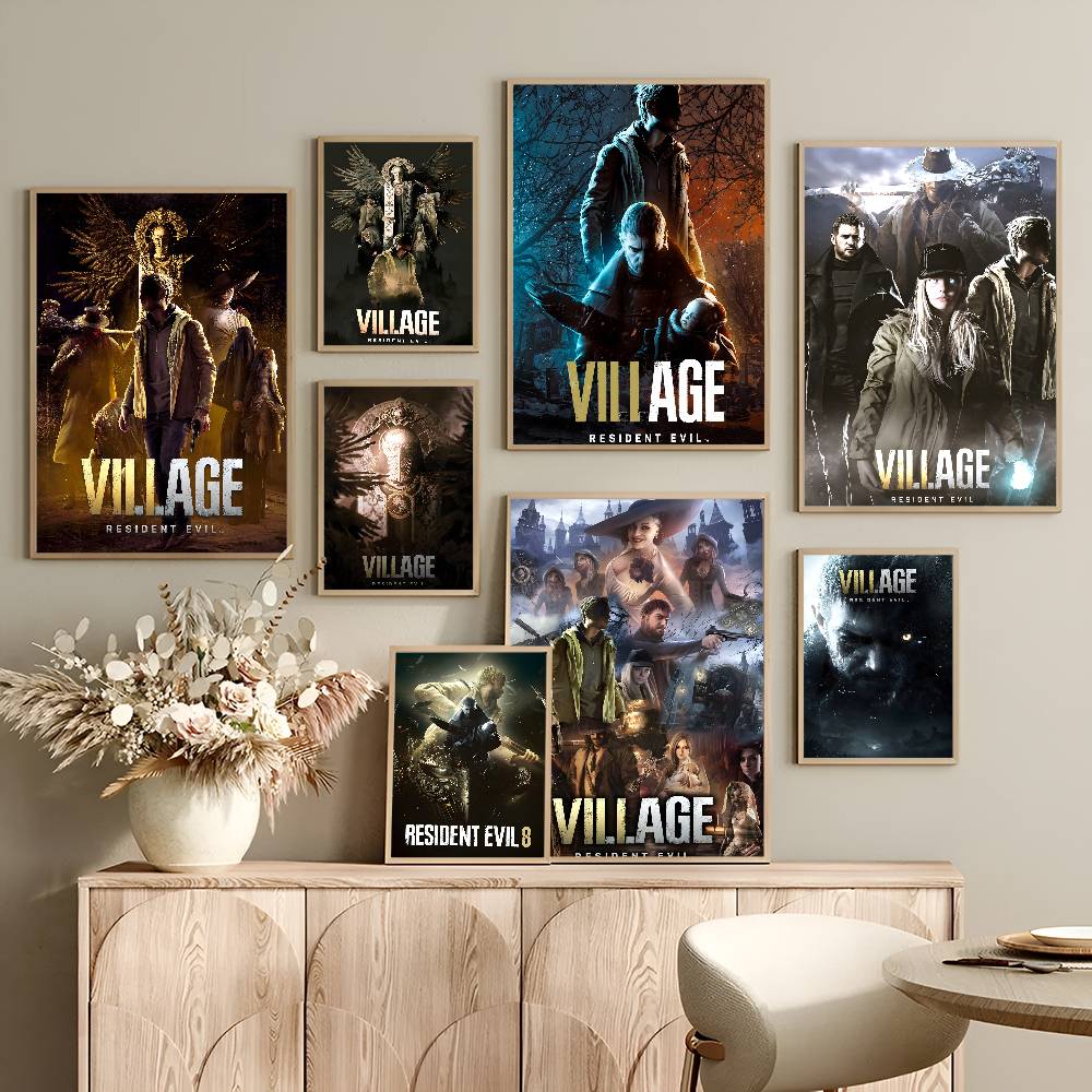 Poster Video Game Resident Evi - Board Game Resident Evil ulasan dan harga