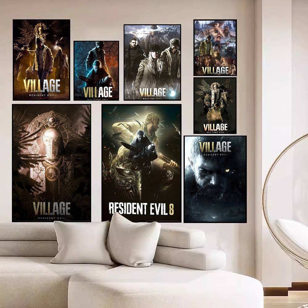 Poster Video Game Resident Evi - Board Game Resident Evil ulasan dan harga
