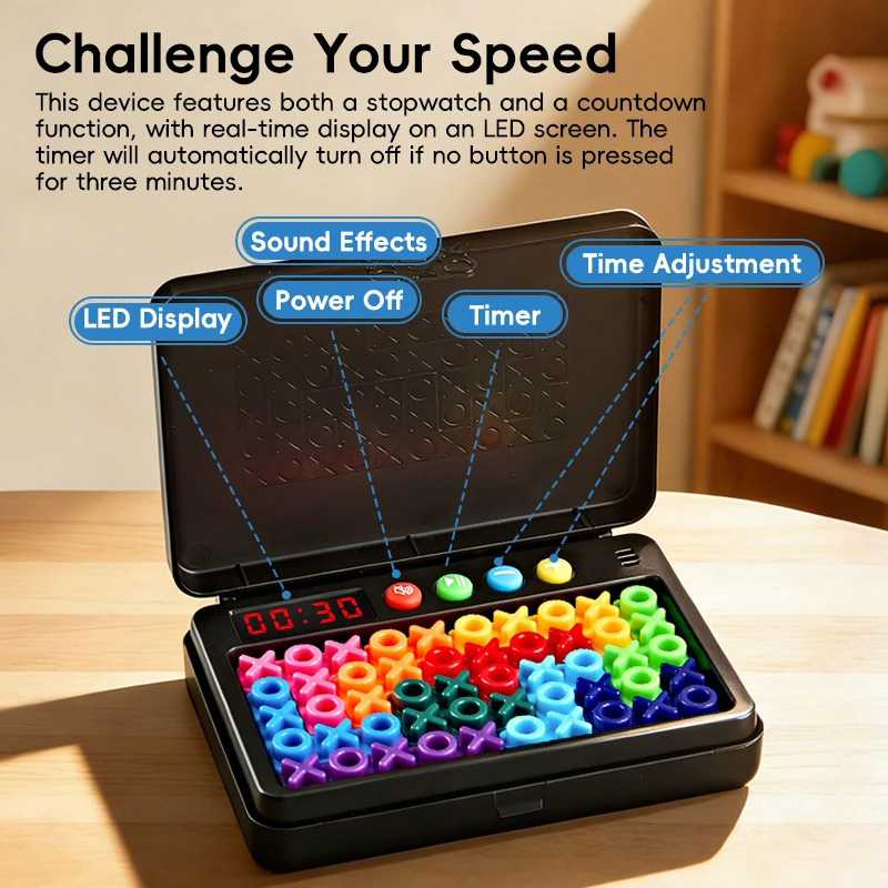 KNYYSECQ Smart XO Puzzle Perma - Board Game Word ulasan dan harga