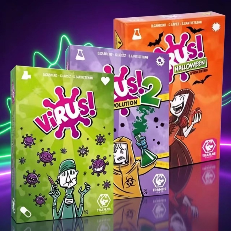 Set Permainan Kartu Strategi K - Board Game Virus ulasan dan harga