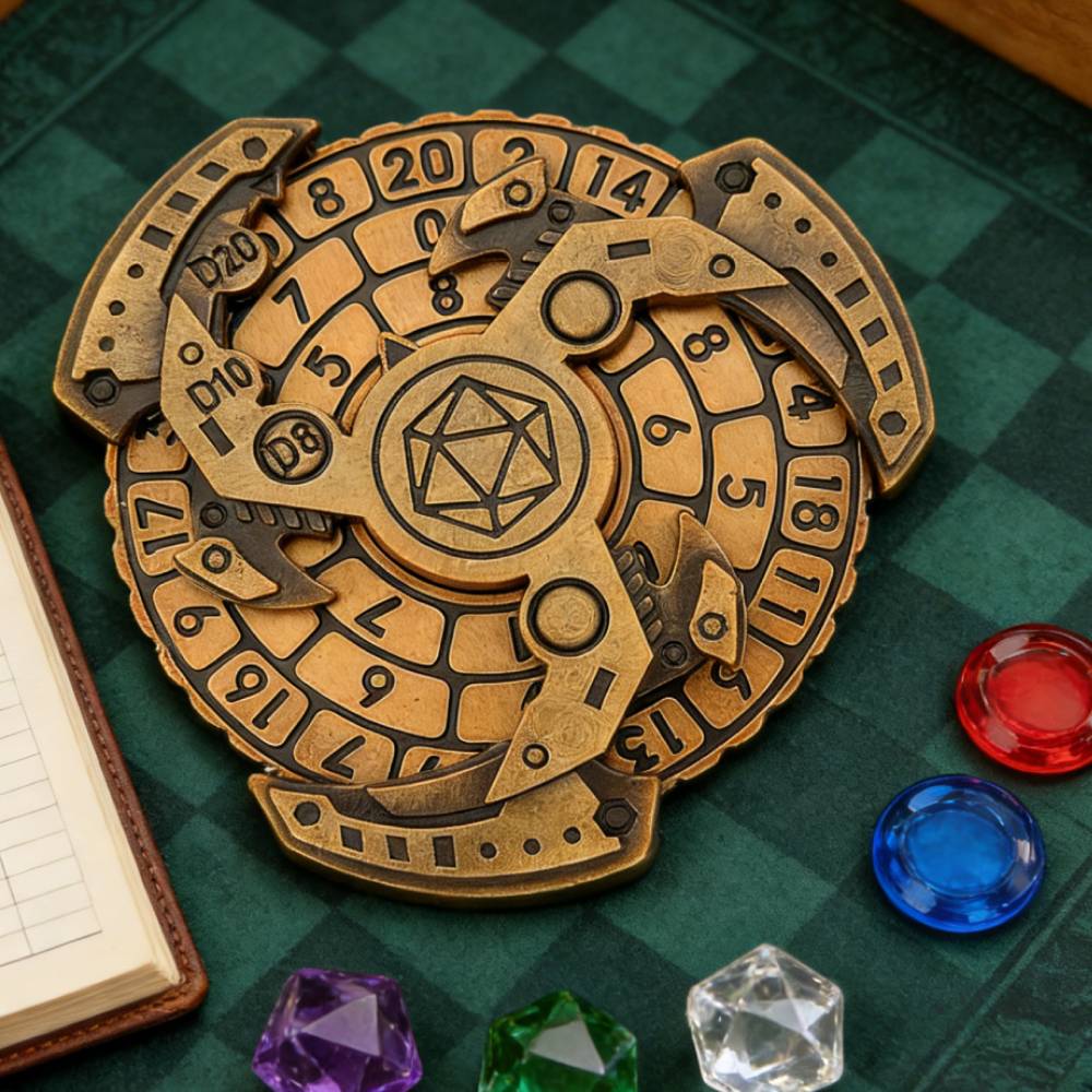 Set Dadu Gyro D&D, 7 in 1 Set  - Board Game Dungeons And Dragons ulasan dan harga