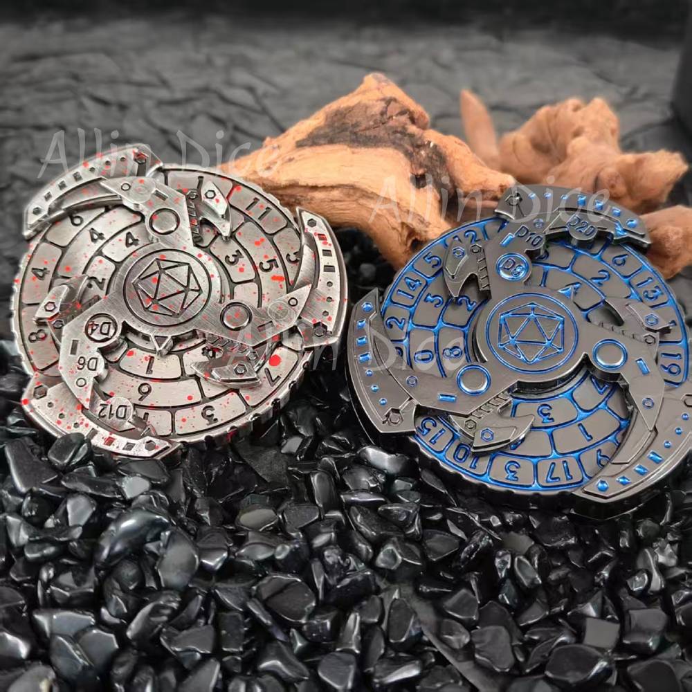 Set Dadu Gyro D&D, 7 in 1 Set  - Board Game Dungeons And Dragons ulasan dan harga