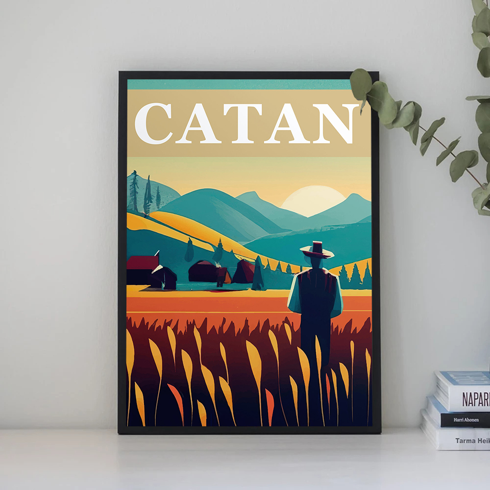 Papan Retro Permainan lebar sa - Board Game Catan ulasan dan harga