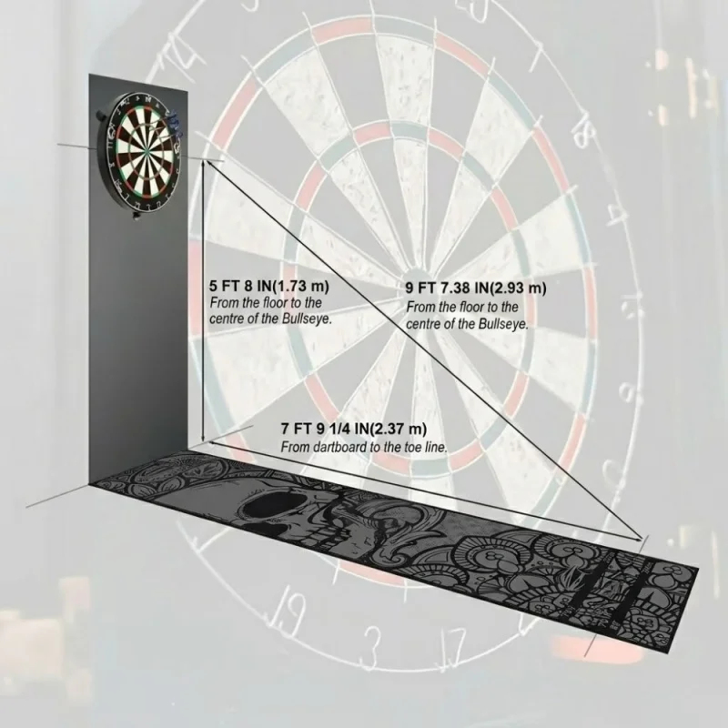 Karpet Lantai Dart Anti-Selip  - Board Game Path ulasan dan harga