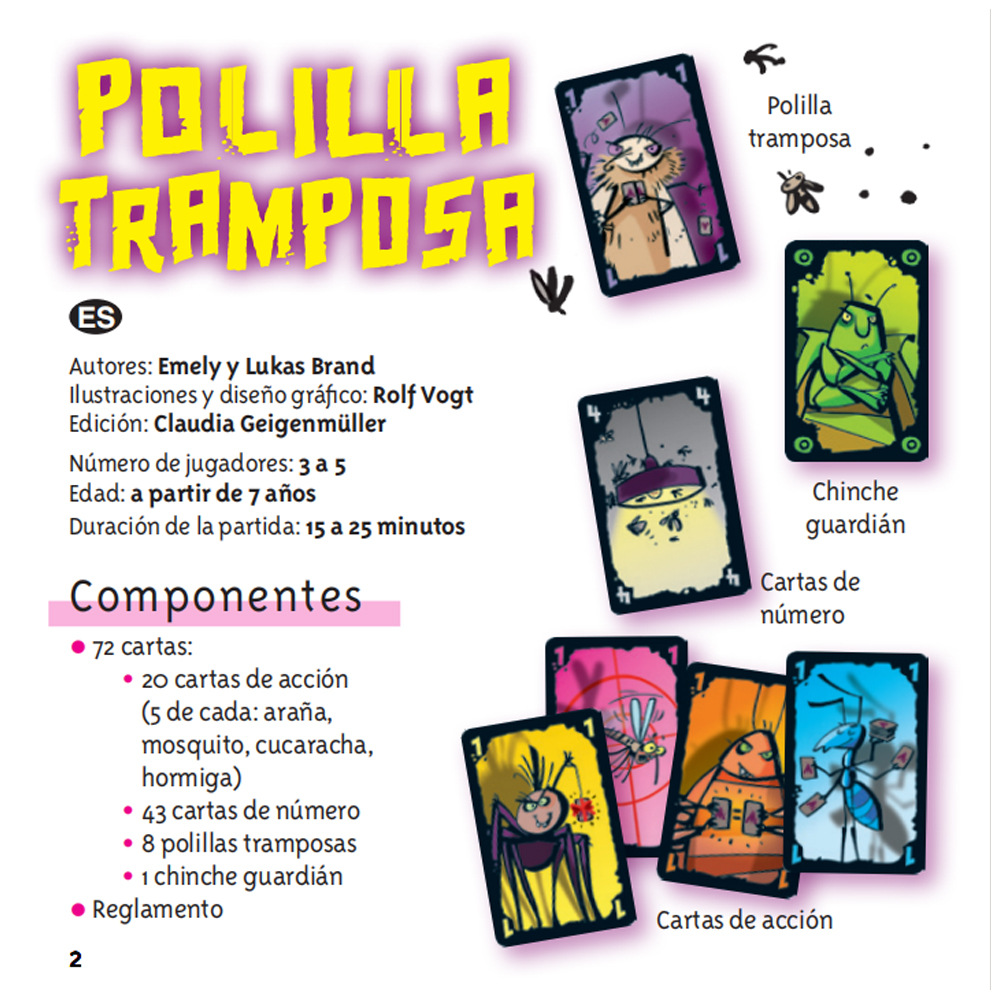 Polilla Tramposa Bahasa Spanyo - Board Game Word ulasan dan harga