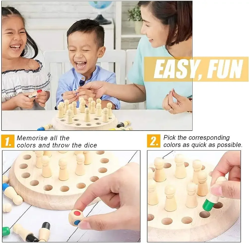 1 Buah Mainan Edukasi Montesso - Board Game Word ulasan dan harga