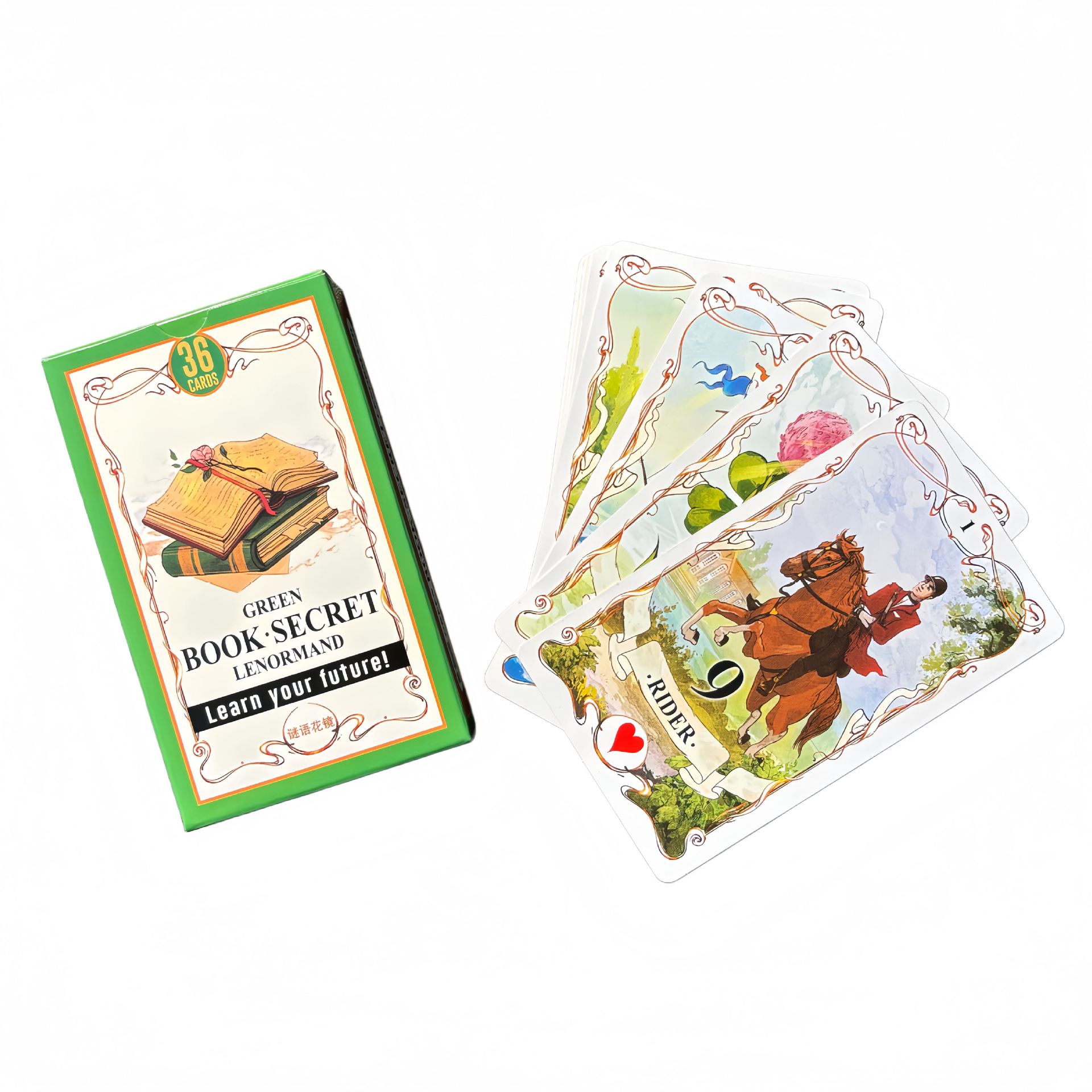 Kartu Ramalan Lenormand Green  - Board Game Quantum ulasan dan harga