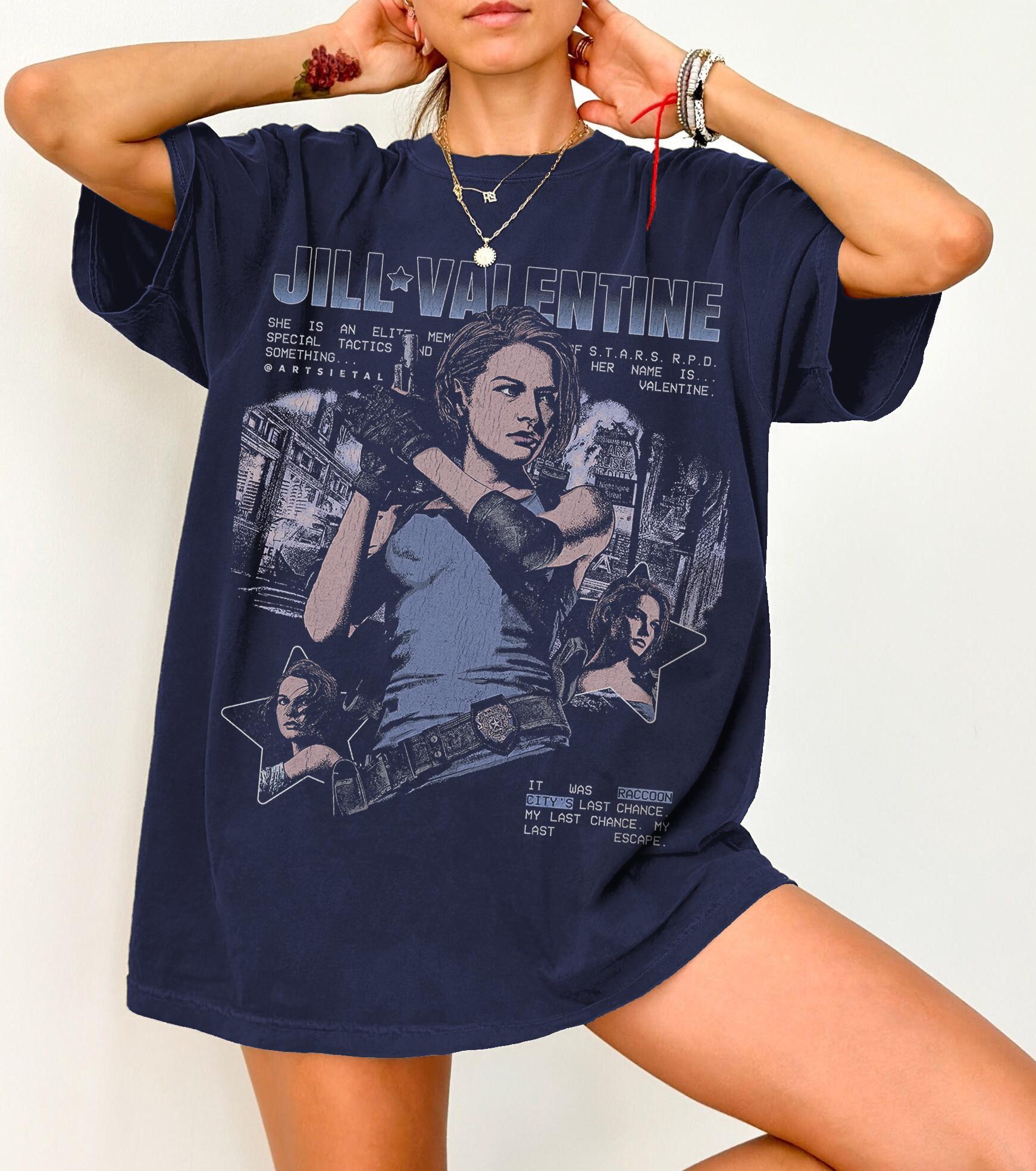 Kaos Tema Jill Valentine RE: P - Board Game Resident Evil ulasan dan harga