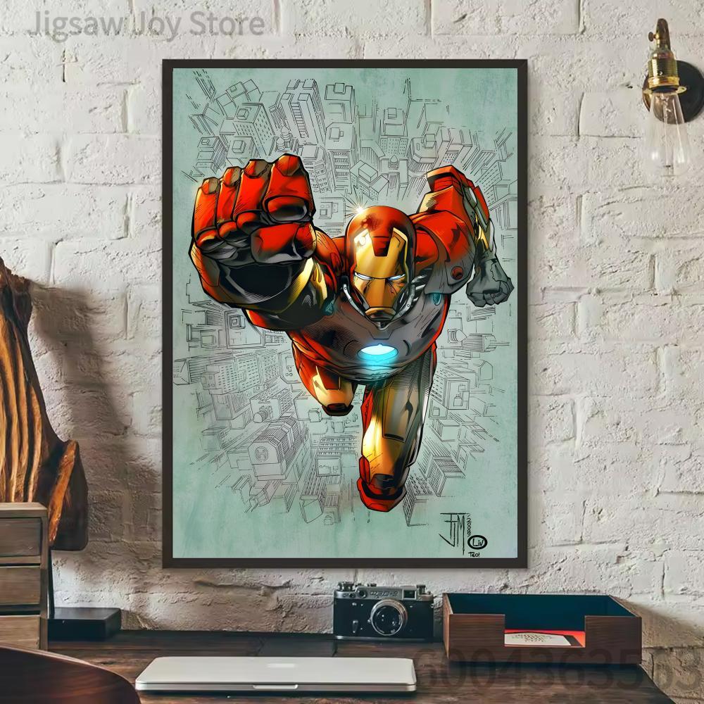 Puzzle Gambar Pahlawan Super d - Board Game Illustrator ulasan dan harga