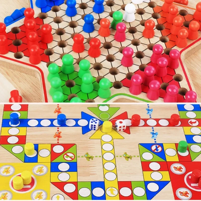 2 in 1 Double-Faced Mini catur - Board Game Catan ulasan dan harga