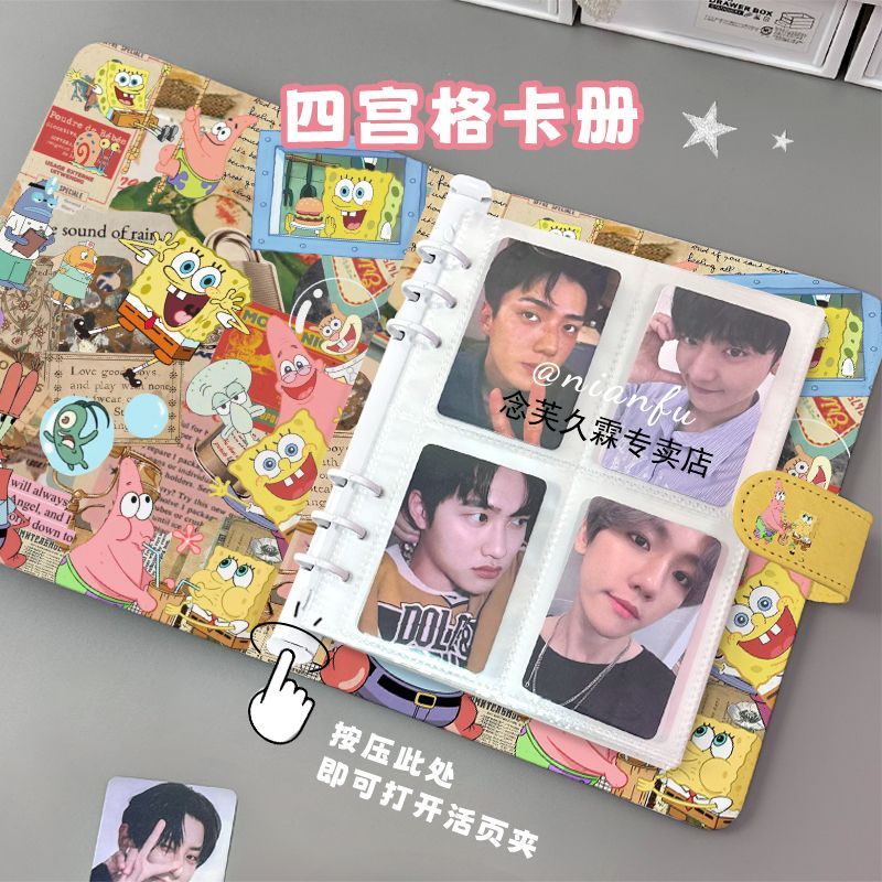 Album Foto Kulit PU SpongeBob  - Board Game Book ulasan dan harga