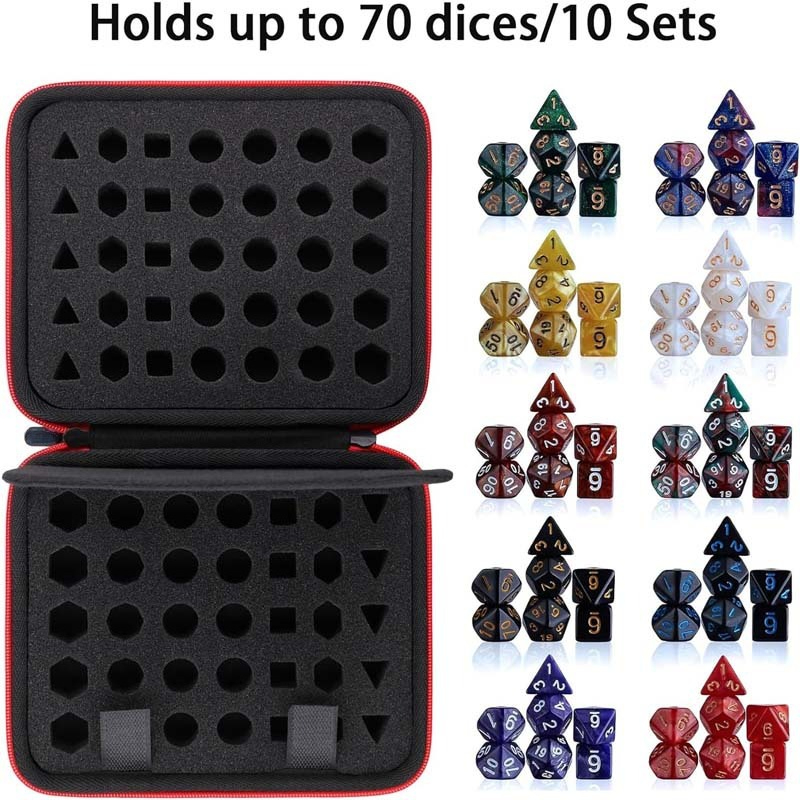 Tas Dadu EVA70 Lubang Portabel - Board Game Dungeons And Dragons ulasan dan harga