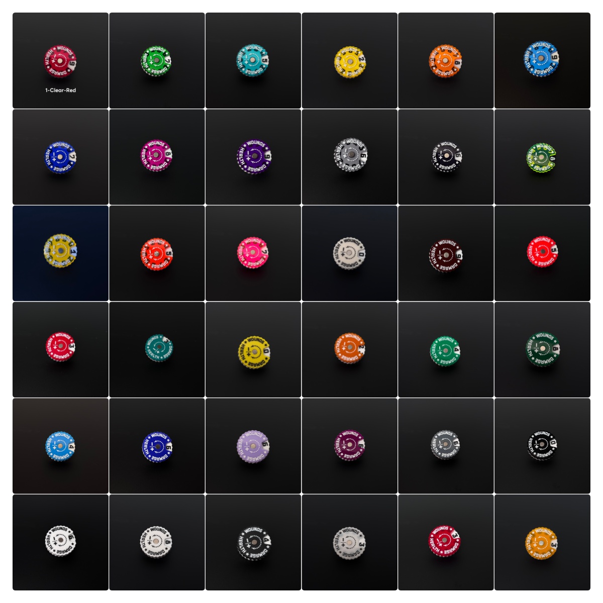 25x25x6mm pelacak luka pelacak - Board Game Path ulasan dan harga