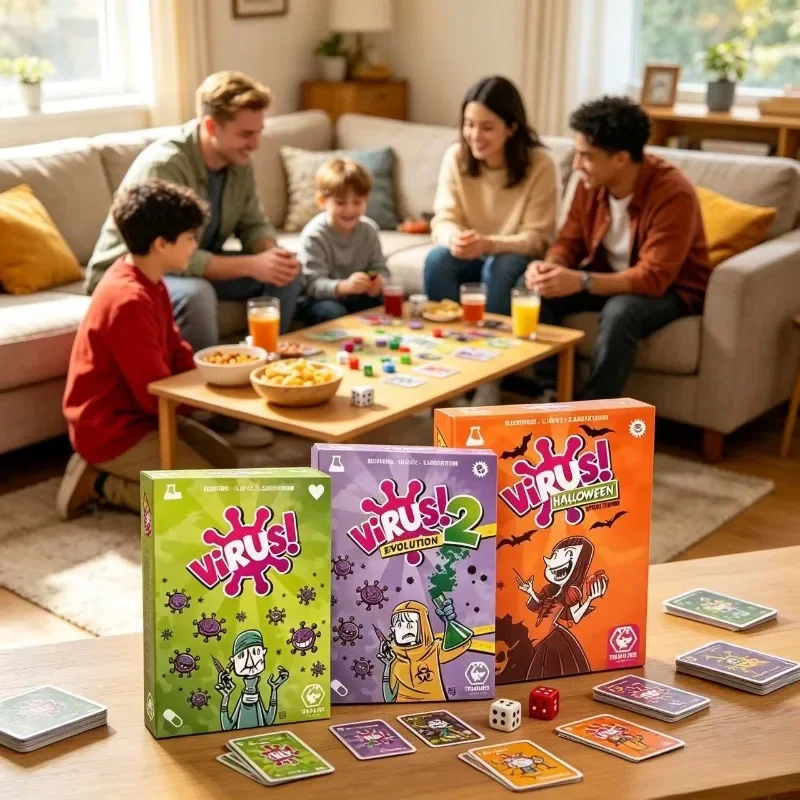 Permainan Kartu Virus yang Men - Board Game Virus ulasan dan harga
