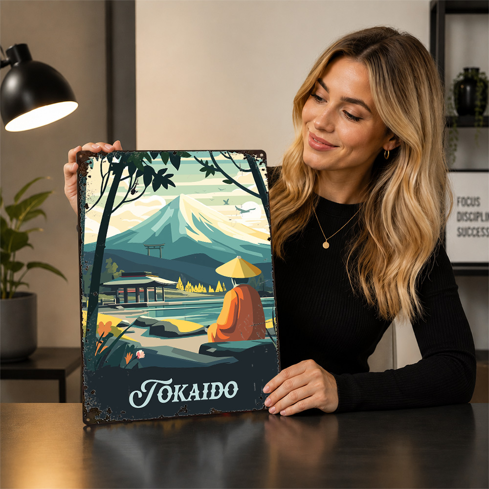 Poster Logam Bertekstur Pemand - Board Game Illustrator ulasan dan harga