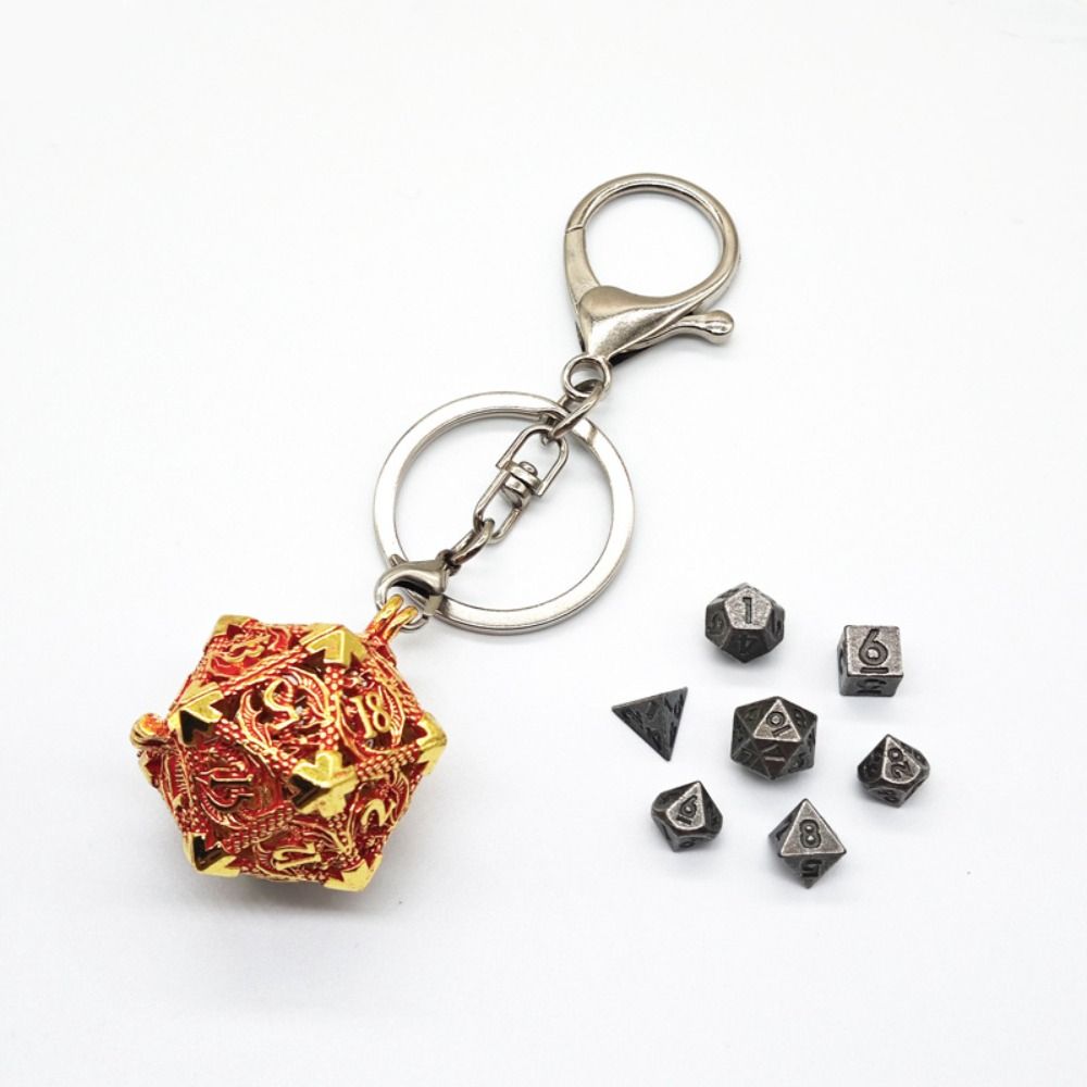 1 Set Gantungan Kunci Dadu Log - Board Game Io ulasan dan harga