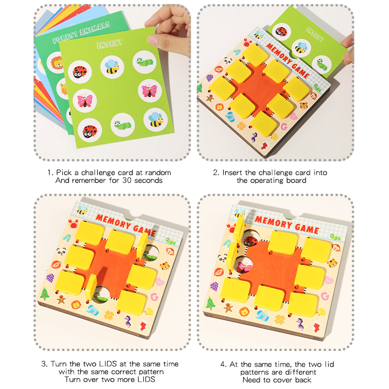 Mainan Catur Memori Kayu untuk - Board Game Word ulasan dan harga